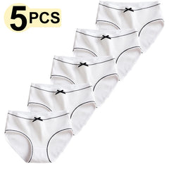 Cotton Girls' Briefs Pack 5-To-10 Pieces
