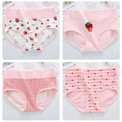 Women Cartoon Shaping Briefs 4pcs