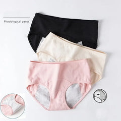 3 PCS Cute Leakproof Period Underwear Set