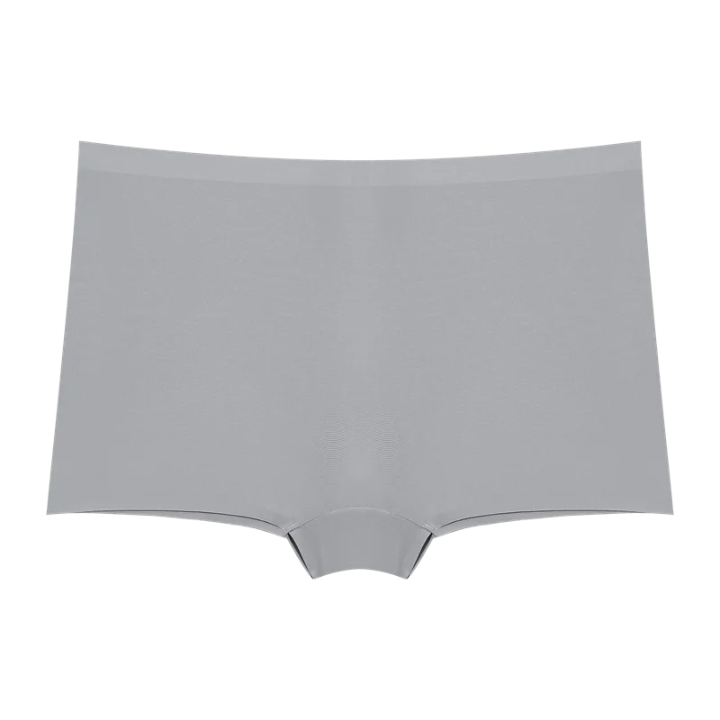 Gray underwear on a white background