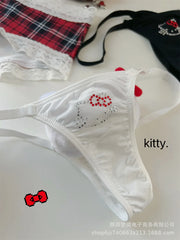 Kawaii Y2K Cartoon Lace Panties