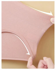 Women Cotton High Waist Briefs 4-Pack