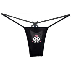 Kawaii Lace Adjustable Mesh G-String