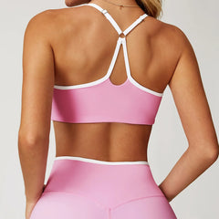 Women’s Push-Up Shockproof Sports Bra – Gym & Yoga Top