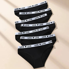 LOVE Waistband Cotton Brief 7-Pack