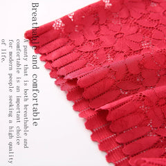 High Waist Floral Lace Shortie Briefs 3-Pack