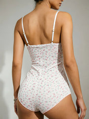 Women's Floral Lace Summer Playsuit Romper