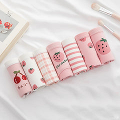 7 Pcs Women’s Cotton Printed Briefs Set