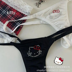 Kawaii Y2K Cartoon Lace Panties