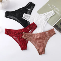 Lace Hollow Thong 2-Pack Women Low-Rise