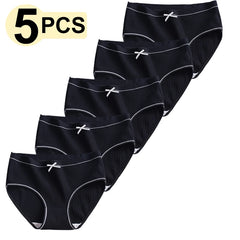 Cotton Girls' Briefs Pack 5-To-10 Pieces