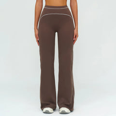High‑Waist Flare Yoga Leggings