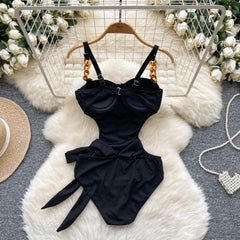 Backless Bandage Shapewear Bodysuit