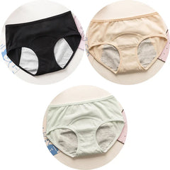 3 PCS Cute Leakproof Period Underwear Set