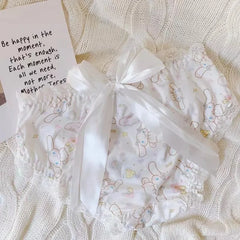 Kawaii Cartoon Lace Breathable Panties