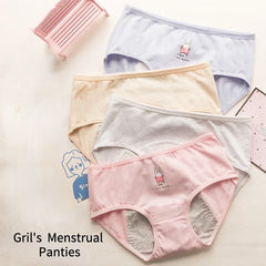 3 PCS Cute Leakproof Period Underwear Set