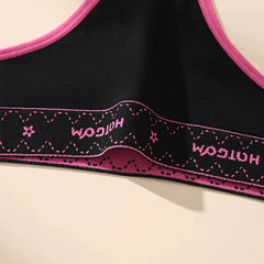 6-Piece Low Rise Letter Print G-Strings