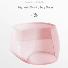 Plus Size Love High Waist Briefs 4pcs