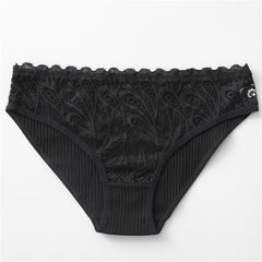 10 Pieces Luxury Breathable Lace Cotton Briefs-