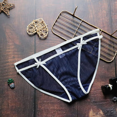 Slip‑Into Seamless Ice‑Silk Briefs-