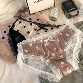 Elegant Heart-Shaped Lace Underwear For Women-