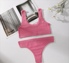 Trendy Seamless Yoga Sports Set-