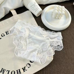 Bloom-Lace Cotton Comfort Briefs-