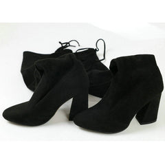 Flock Leather Women Over Knee Boots