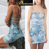 Women Sleeveless Casual Party Dress