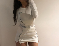 Women Crop Top & Skirt Set