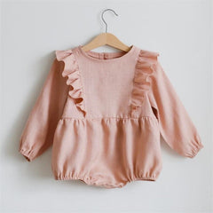 LONG SLEEVE BABY GIRL ROMPER