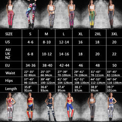 Women Leggings Printed Leggins Woman Pants