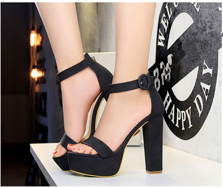 Women High Heels Pumps Toe sandals