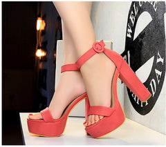 Women High Heels Pumps Toe sandals