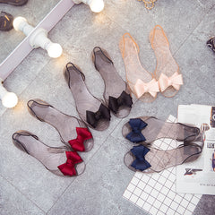 Women Butterfly-knot Flat Sandals