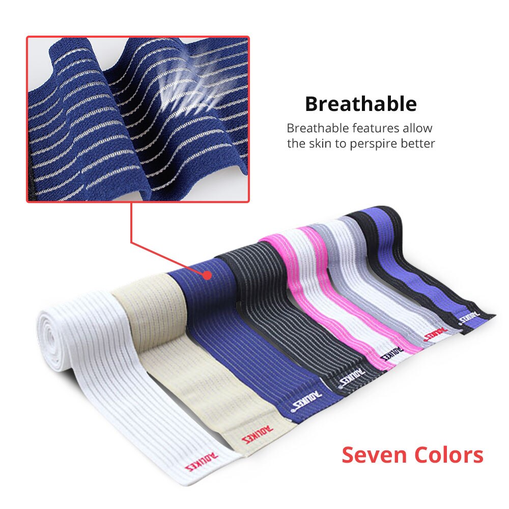ALBREDA 1PCS Multi Purpose sport bandage Wristband hand Support Kneepad Leggings Fitness Powerlifting sport gym Protective gear