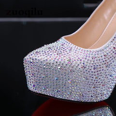 women high heels wedding shoes