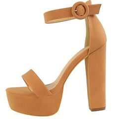 Women High Heels Pumps Toe Sandals