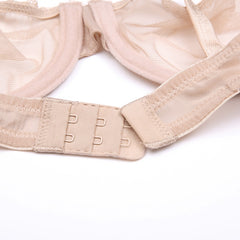See-Through High-Waist Briefs Yarn Bra And Panty Set