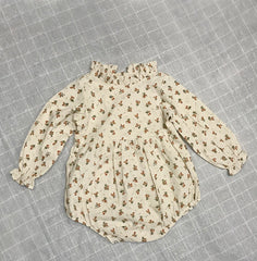 LONG SLEEVE BABY GIRL ROMPER