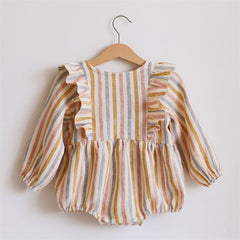 LONG SLEEVE BABY GIRL ROMPER