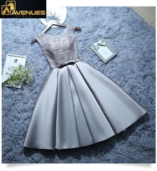 New Short Lace Evening Dress