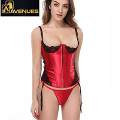 Women Corset Lingerie Lace Push Up Bra