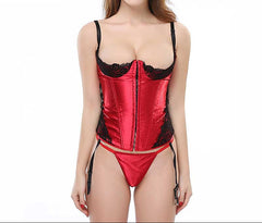 Women Corset Lingerie Lace Push Up Bra