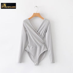 Backless Long Sleeve Bodysuit