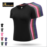 Women's Elastic Yoga Sports T Shirt