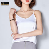 Women Camisole Silk Halter Tank Top