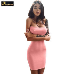 Spaghetti club wear party elegant dress