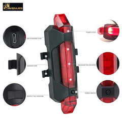 Portable Bicycle Super Bright Warning Light