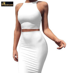 Sexy O Neck Sleeveless Body con Dress